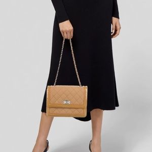 Chanel Jersey Quilted Mademoiselle Flap Bag